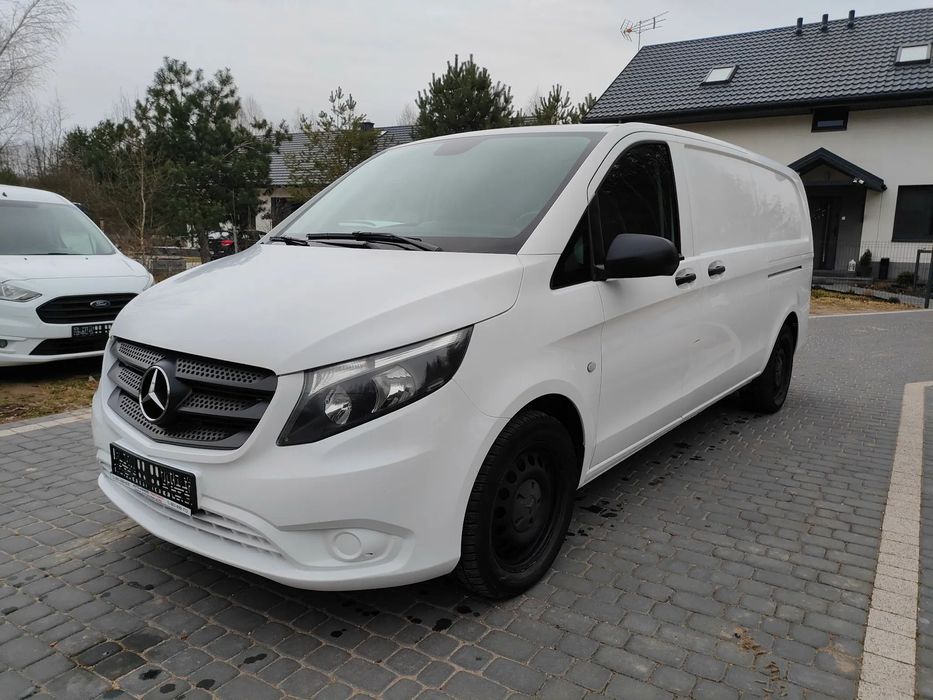 Mercedes-Benz VITO 2020r 2,2 CDI 136KM AUTOMAT EXTRA LONG DUBEL DRZWI EURO VI CENA BRUTTO VAT 23%  KLIMA Nawigacja Łopatki Hak Kamera