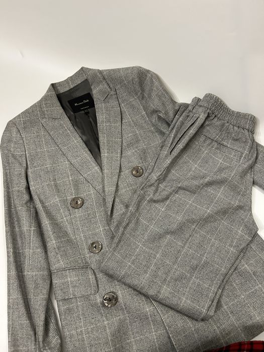 Massimo Dutti брючний костюм, піджак і штани шерстяний