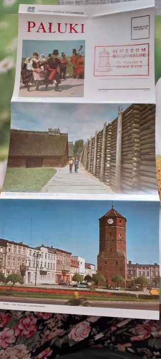 PAŁUKI składany folder informacyjny