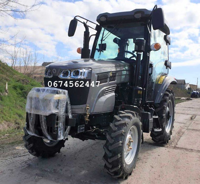 Міні Трактор Скаут ТY-404С Реверс Рівна підлога Дводискове Примусова