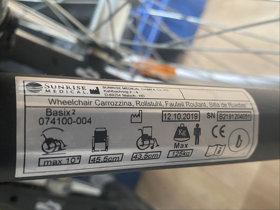 Wózek inwalidzki Breezy Basix2