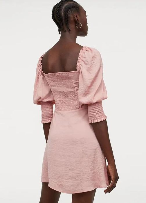 Пляття, сукня пудра рожеве H&M