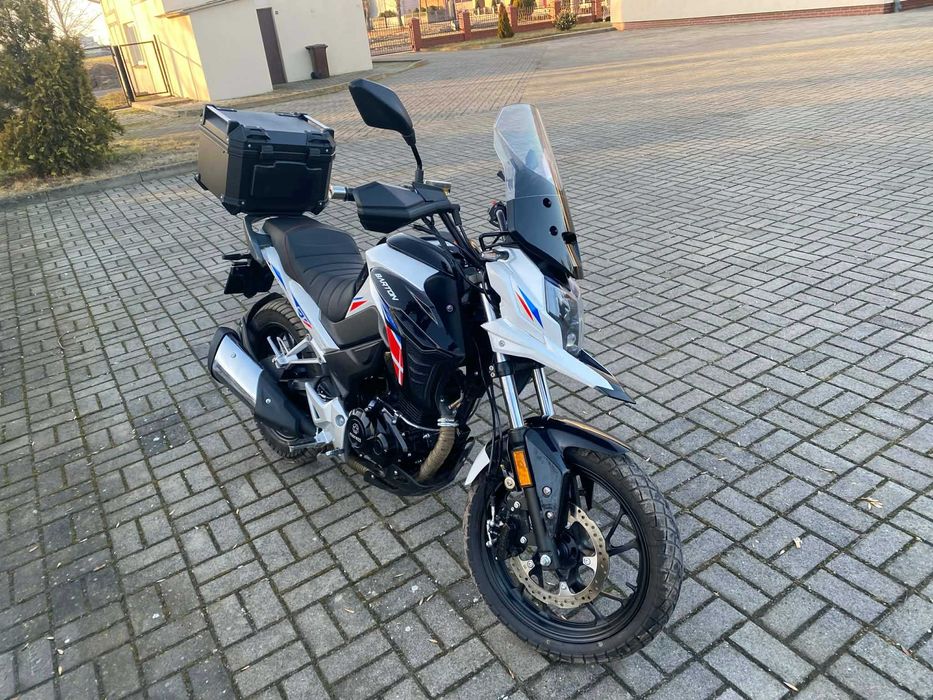 Barton GT 125 ADV z kufrem