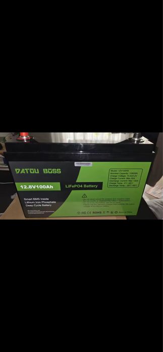 Акамулятор lifepo 12v 100а та 24v 100а