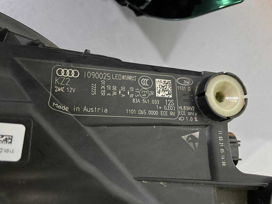 Full LED Фары Audi Q3 83A ЛЕД Ауди Ку3 Фонари  Оптика Ауди Traide IN