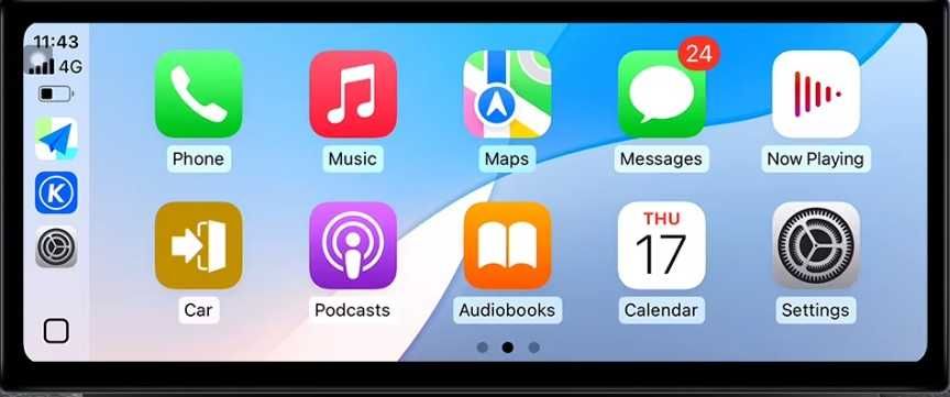 CarPlay Android Auto Radio FM RDS Android YouTube WiFi 4G MP3 MP4 GPS Nawigacja Audi A4 A5 Low 14,9 cala