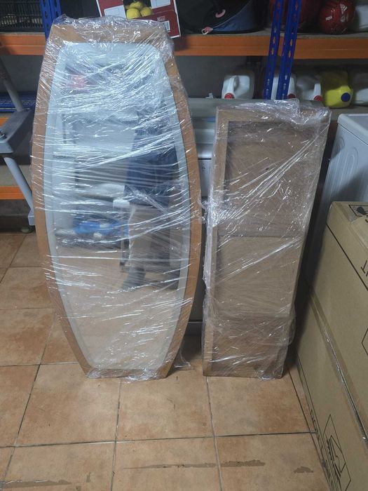 Móvel de hall de entrada com espelho