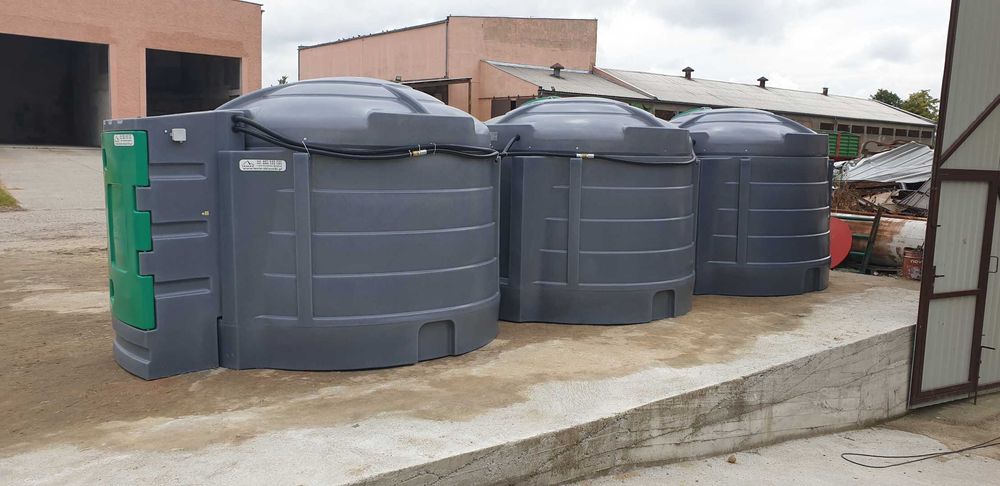 zbiornik dwupłaszczowy na olej opałowy 5000l