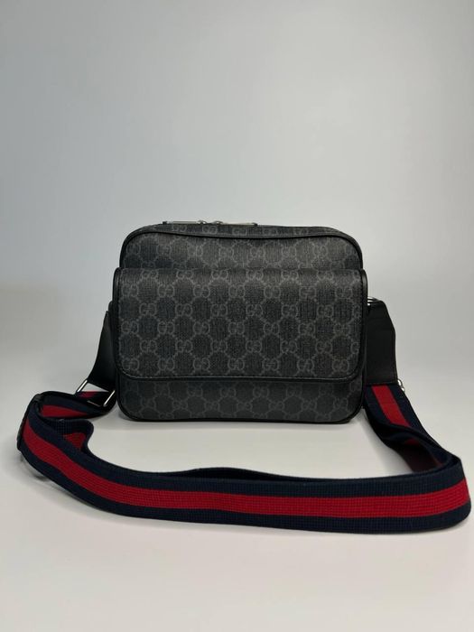 Чоловіча сумка Gucci з натуральної шкіри. Сумка гуччи мужская кожаная