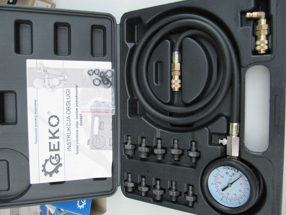 Тестер измерения давления масла в двигателе GEKO G02506-G02507-G02505