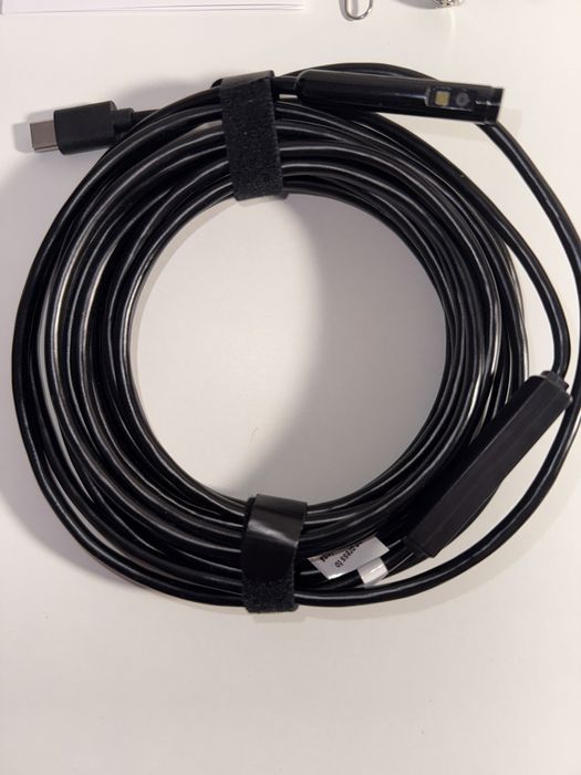 Endoskop kamera USB-C iPhone Android PC do rur auta NOWY 5 metrow