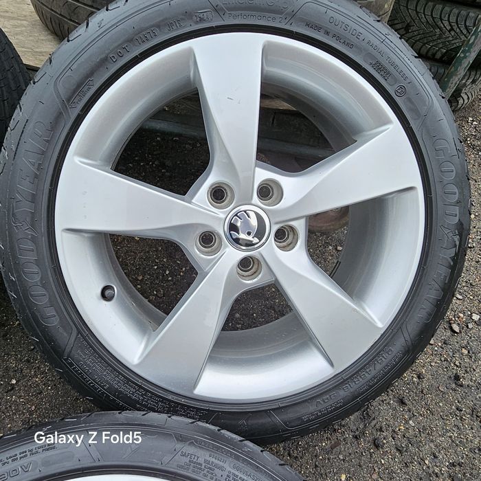 Alufelgi 16 Skoda Rapid Fabia III 5x100 ET46 Oryginalne 7jx16"