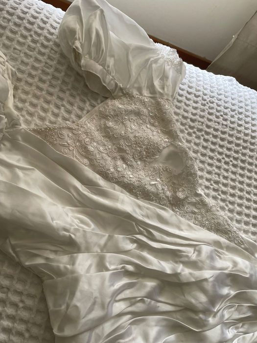 Vestido noiva mais sapatos