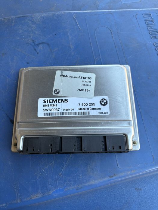 Komputer sterownik silnika ms42 ms 42 bmw e46 e39 2.0 2.5 2.8 m52