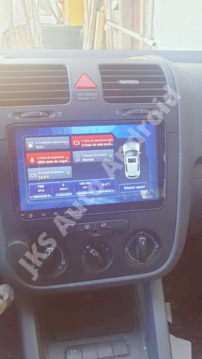 AutoRadio P/ VW-SKODA-SEAT 2Din '9' Android 13-32gb-64gB CarplayRDS