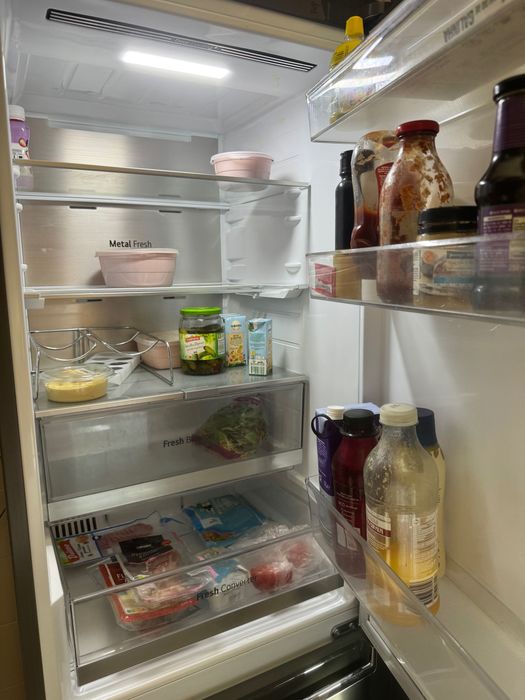 Frigorífico cinza Lg