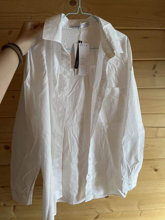 Сорочка oversize Bershka