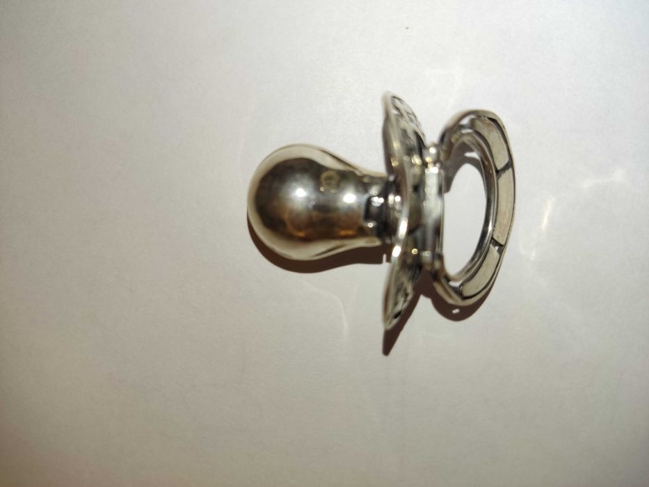 Smoczek ze Srebra 925! Chrzest lub urodziny!