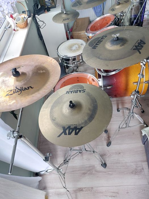 Perkusja Pearl Vision + Sabian AAX