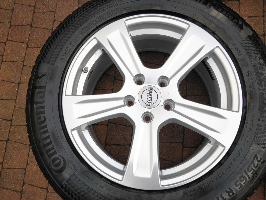 4049. Koła zimowe Peugeot 3008 II Citroen 5x108 215/65/17 Continental