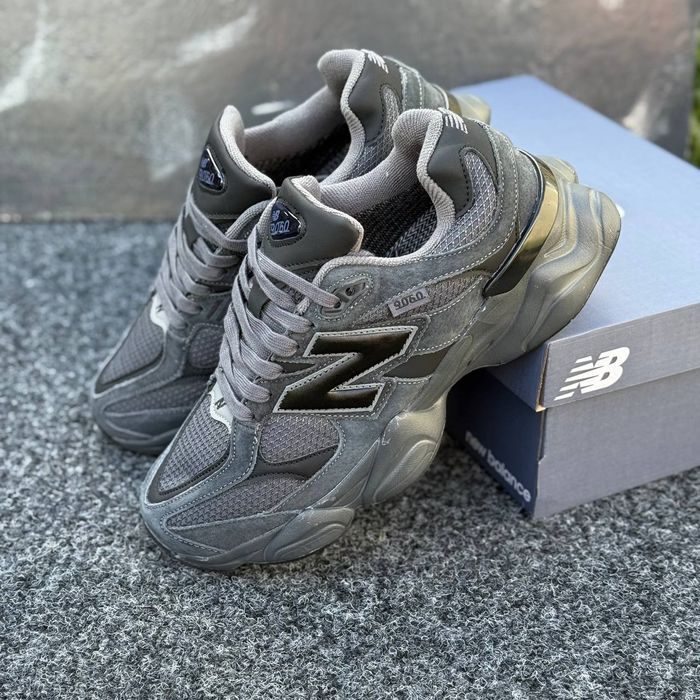 Кросівки осінні-зимові New Balance 9060 Gore-Tex Grey premium | Кроссовки чоловічі