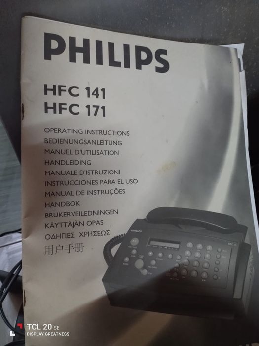 Aparelho de fax