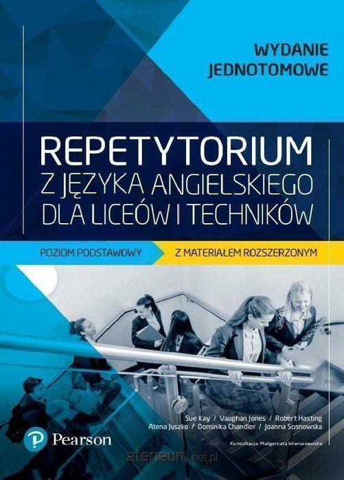_NOWA_ Repetytorium z j angielskiego podst i rozsz Jednotomowe Pearson