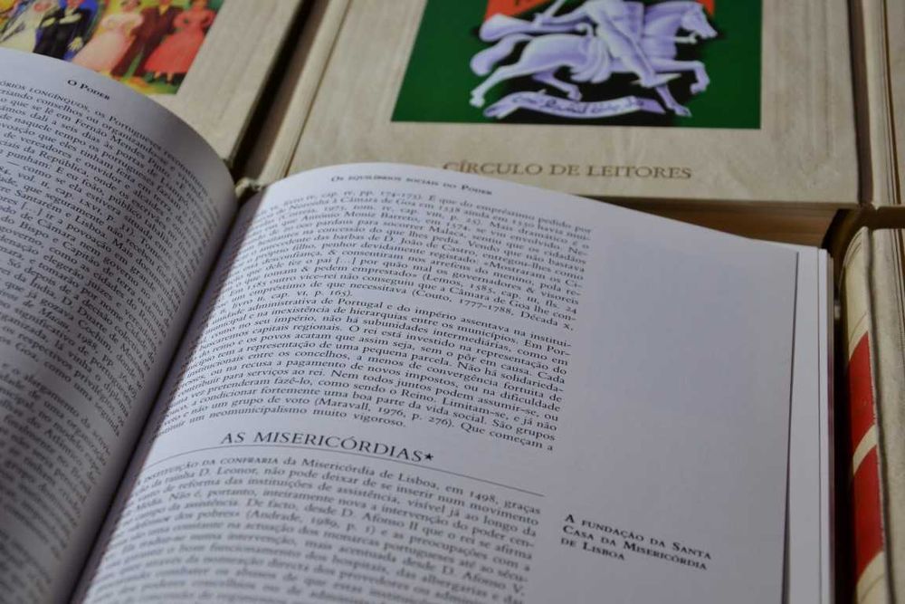 9 volumes de "História de Portugal" - Direção de José Mattoso