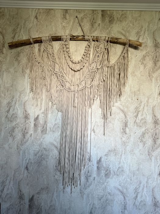 Макраме гобілєн габилен бохо на стіну ручна робота