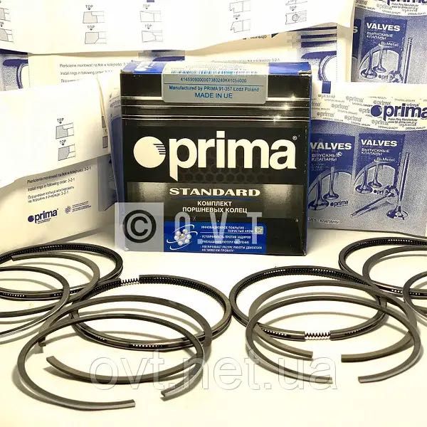 Кольца поршневые Prima