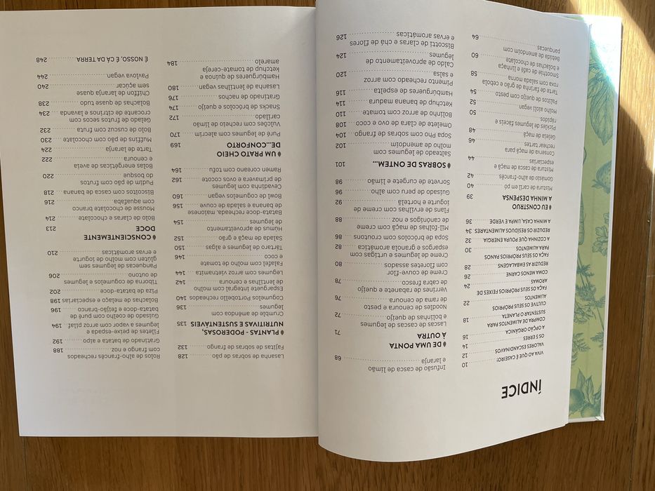 Livro Bimby “Terra verde saude á mesa”