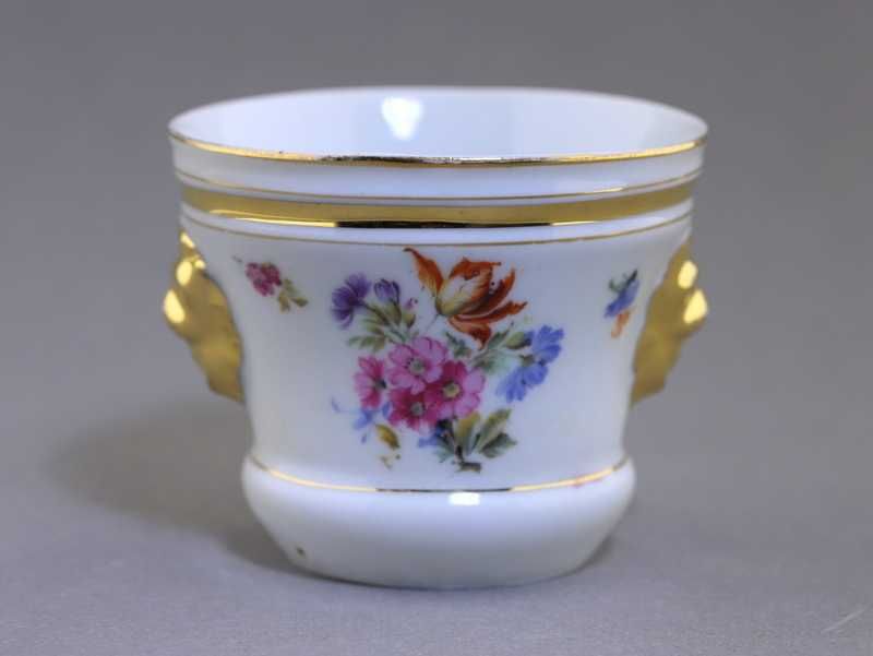 Kwiecista osłonka wys 6,5cm CT Carl Tielsch Altwasser Wałbrzych