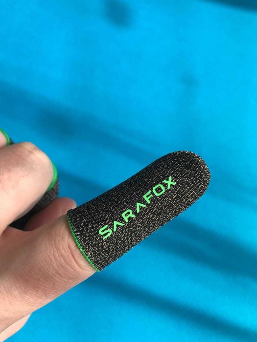 Ігрові тригери і напальчники ігрові для екрану SARAFOX V9, 4 шт.+ кейс