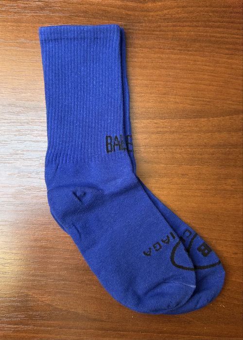 Skarpetki Balenciaga czarne, niebieskie, różowe