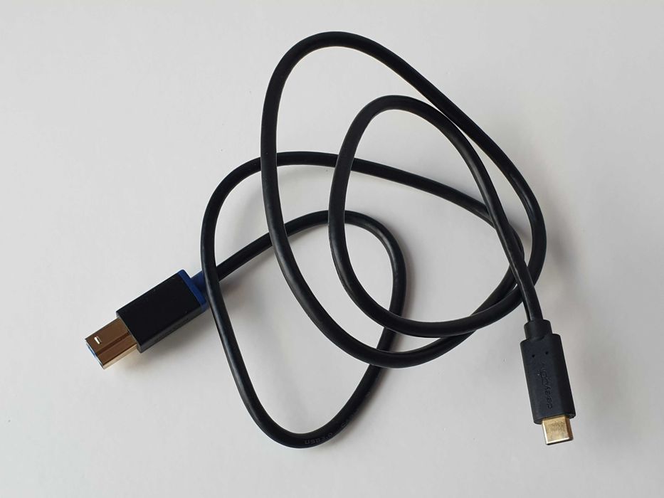 кабель USB-C to USB B 3.0  deleyCON 1м