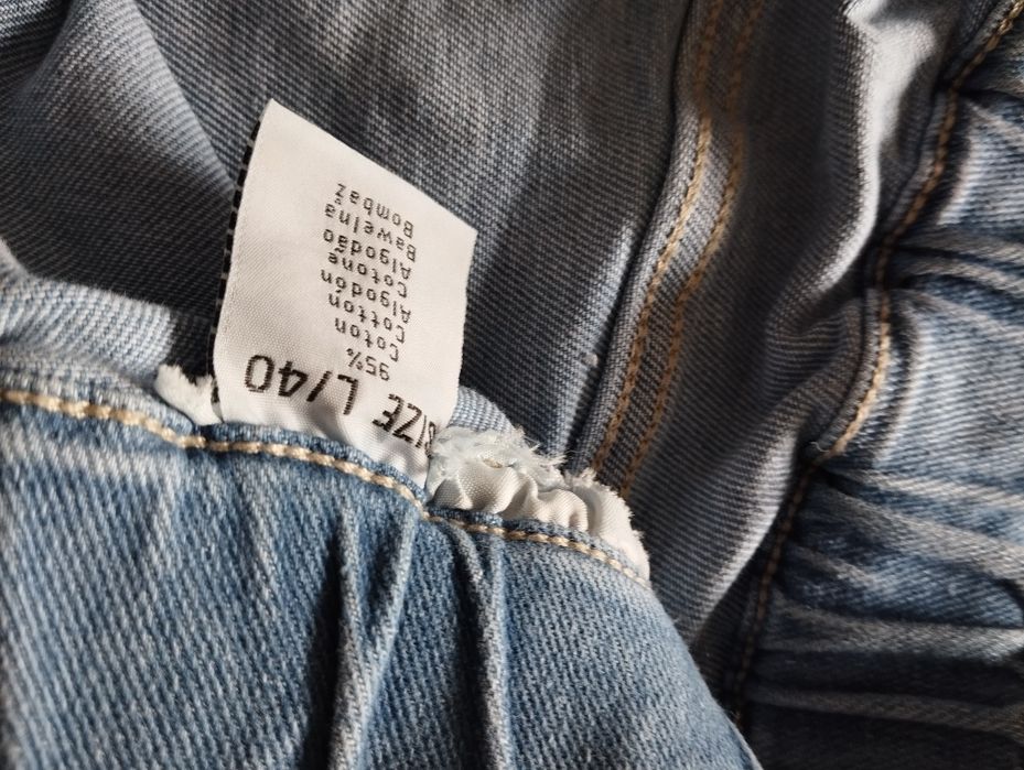 Calças de ganga azul