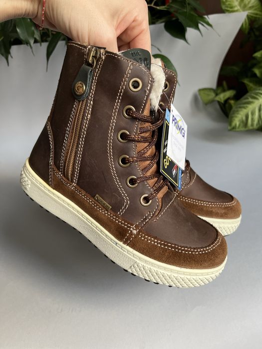 зимові черевики 29р. 18,9см Primigi,водонепроникні термо ботинки gore