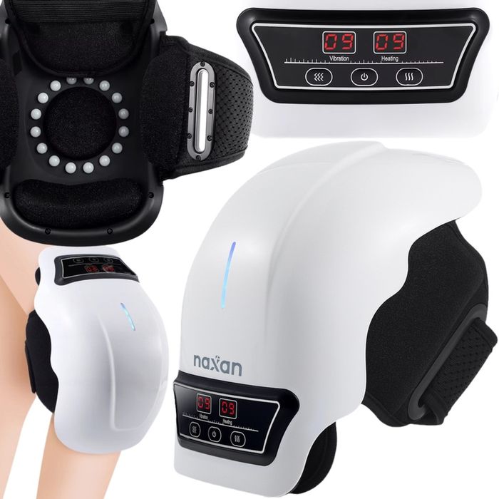 Masażer kolana / barku / łokcia TENS EMS | grzanie | USB