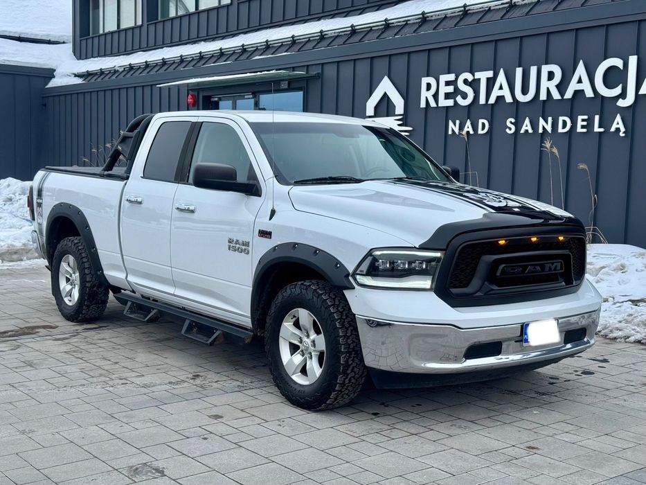Dodge RAM 1500 4x4 5.7 HEMI V8  390km Ledy Doinwestowany Pick-up Zamiana Pickap