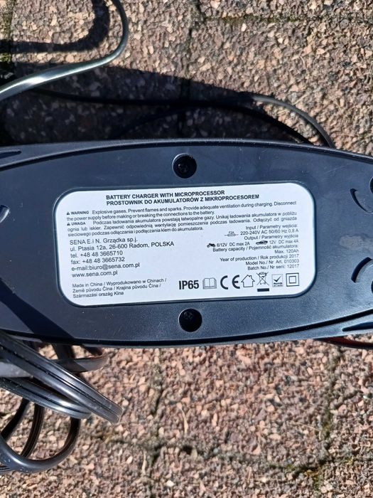 Prostownik 6v i 12v