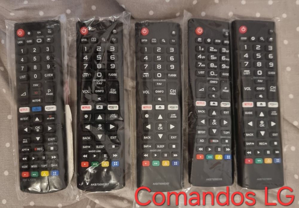 Comandos Smartvs SAMSUNG e LG (Novos)