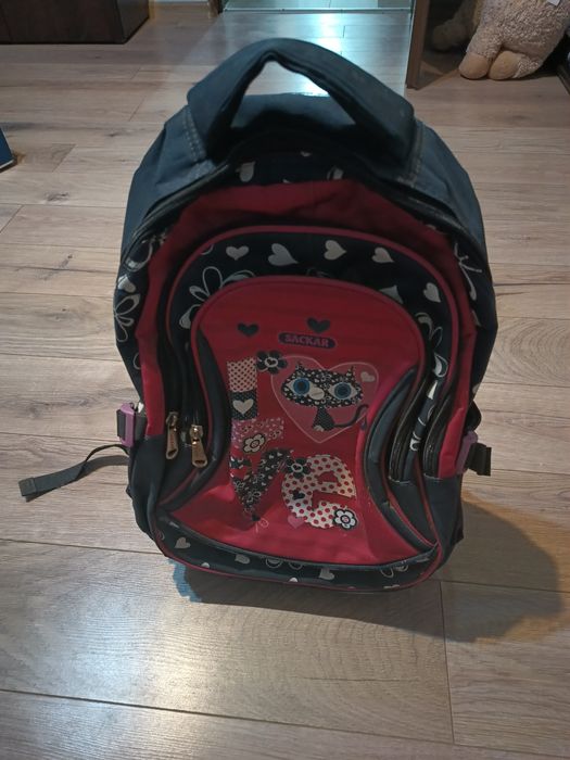 Nerka bluza plecaki dwa puzzle i wózek