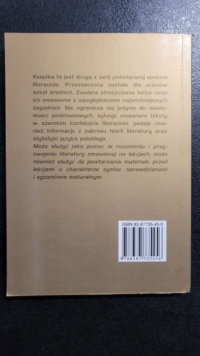 Matura To nie boli omówienie lektur, renesans barok oświecenie, nowa