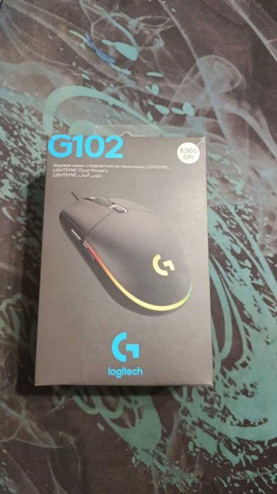 Мишка Logitech G102 в ідеальному стані, працює відмінно.