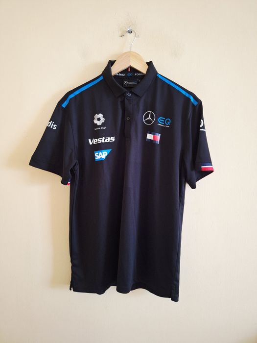 Koszulka Polo Mercedes-Benz EQ Formula E Team z nowej kolekcji Nowa! Okazja!