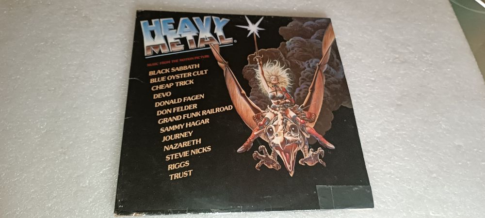 Raro álbum duplo vinil heavy metal de 1981