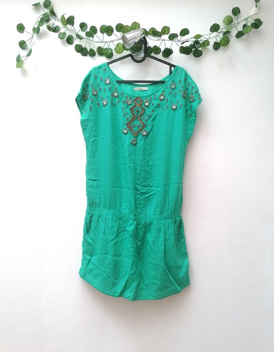 Vestido Verde Turquesa