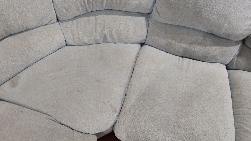 Диван и кресло б/у