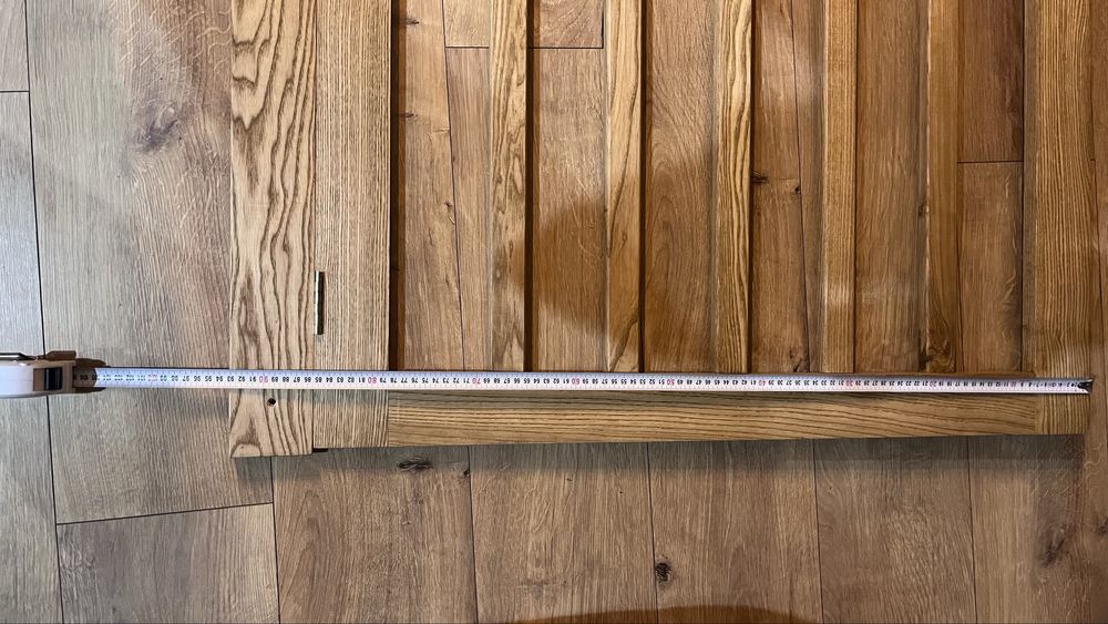 Drewniana balustrada bramka schodowa