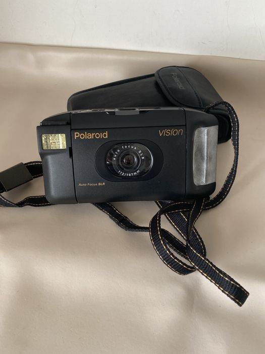 Câmara Polaroid Vision com bolsa – Vintage